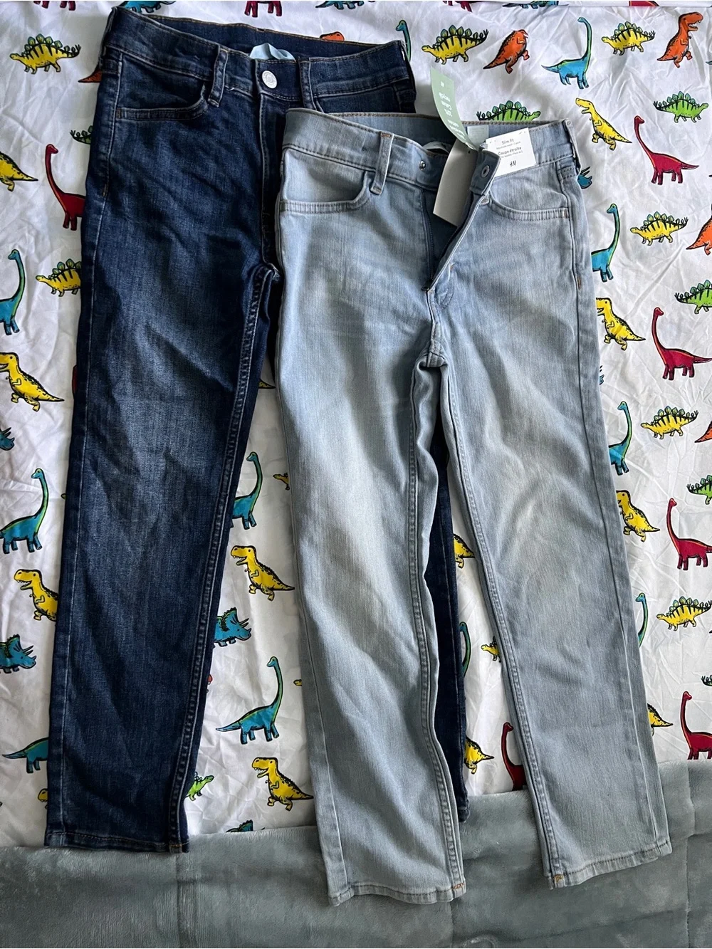 Boys Blue Denim Jeans - Slim Fit